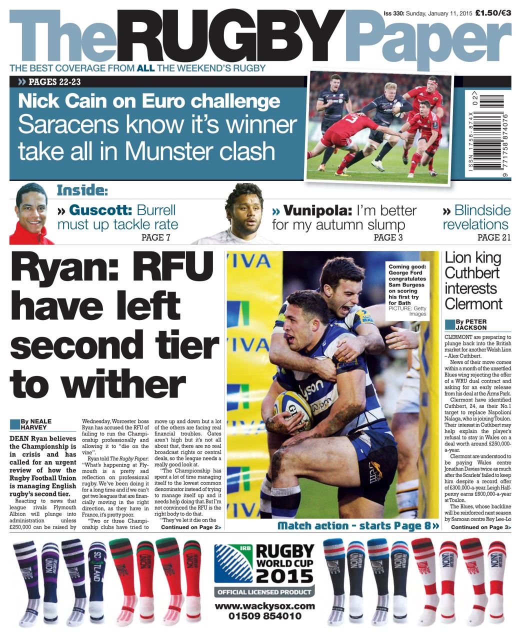The Rugby Paper Preview Pages