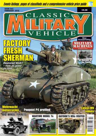 Classic Military Vehicle issue February 2015
