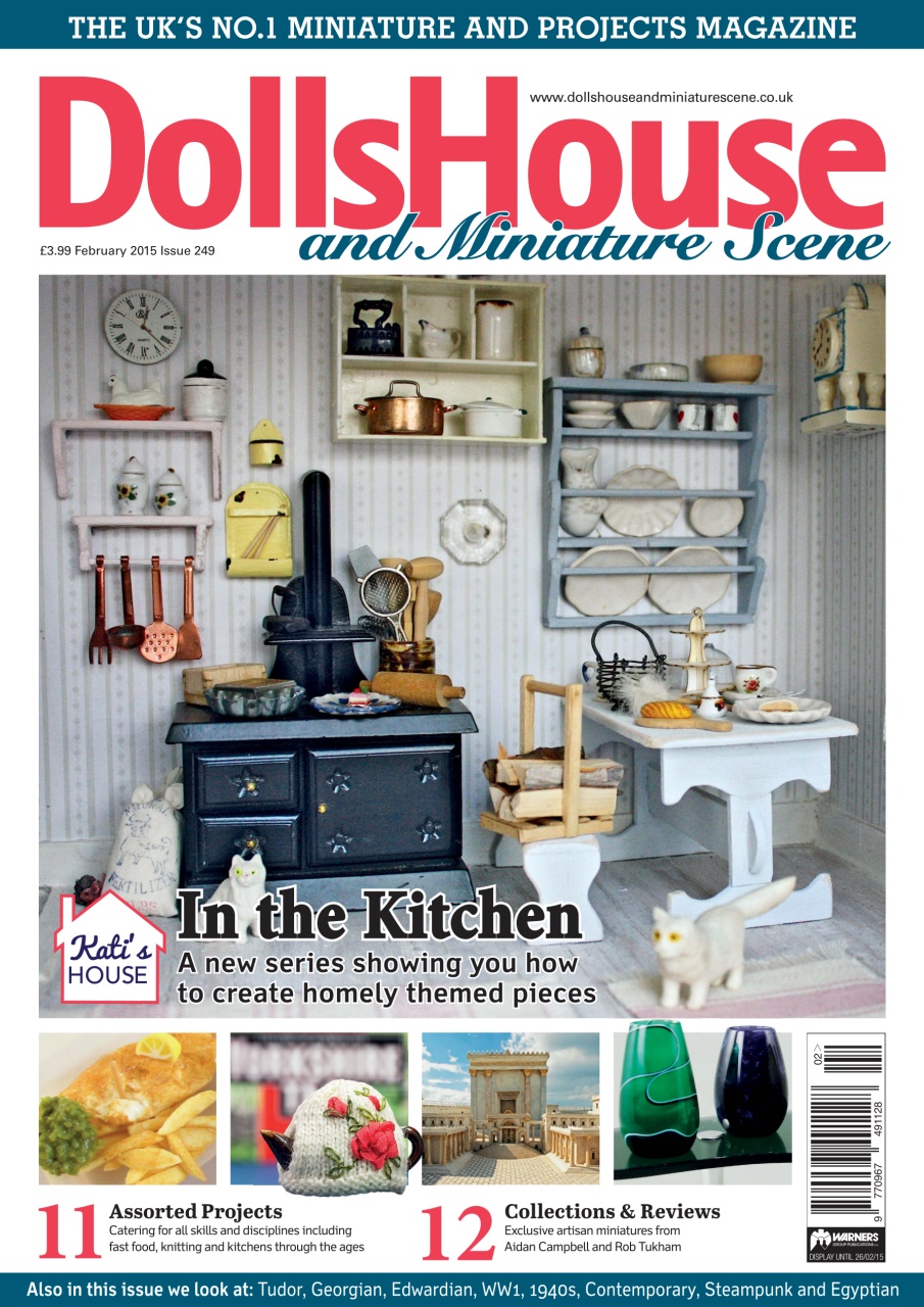 Dolls House and Miniature Scene Preview Pages
