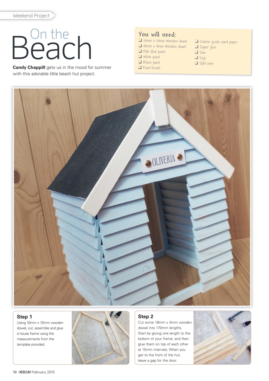 Dolls House and Miniature Scene Preview Pages