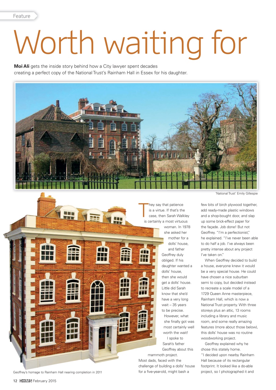 Dolls House and Miniature Scene Preview Pages