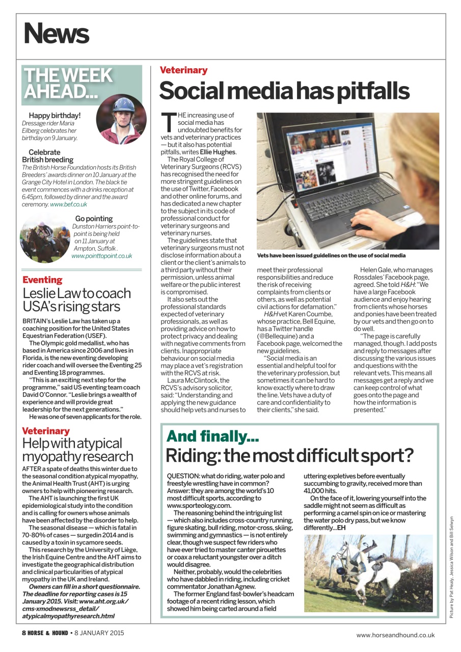 Horse & Hound Preview Pages