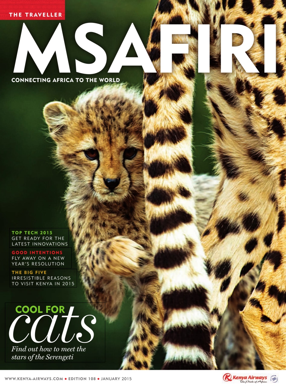 MSAFIRI – Kenya Airways Inflight Preview Pages