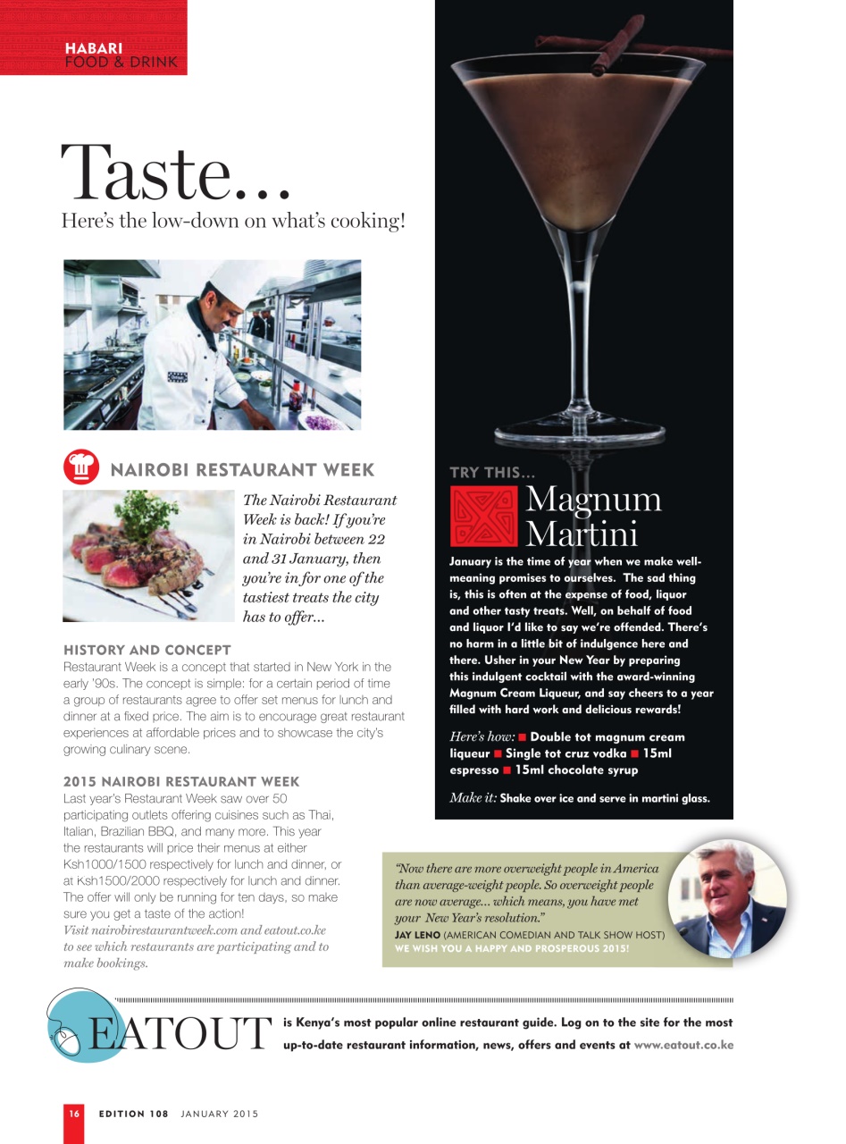 MSAFIRI – Kenya Airways Inflight Preview Pages