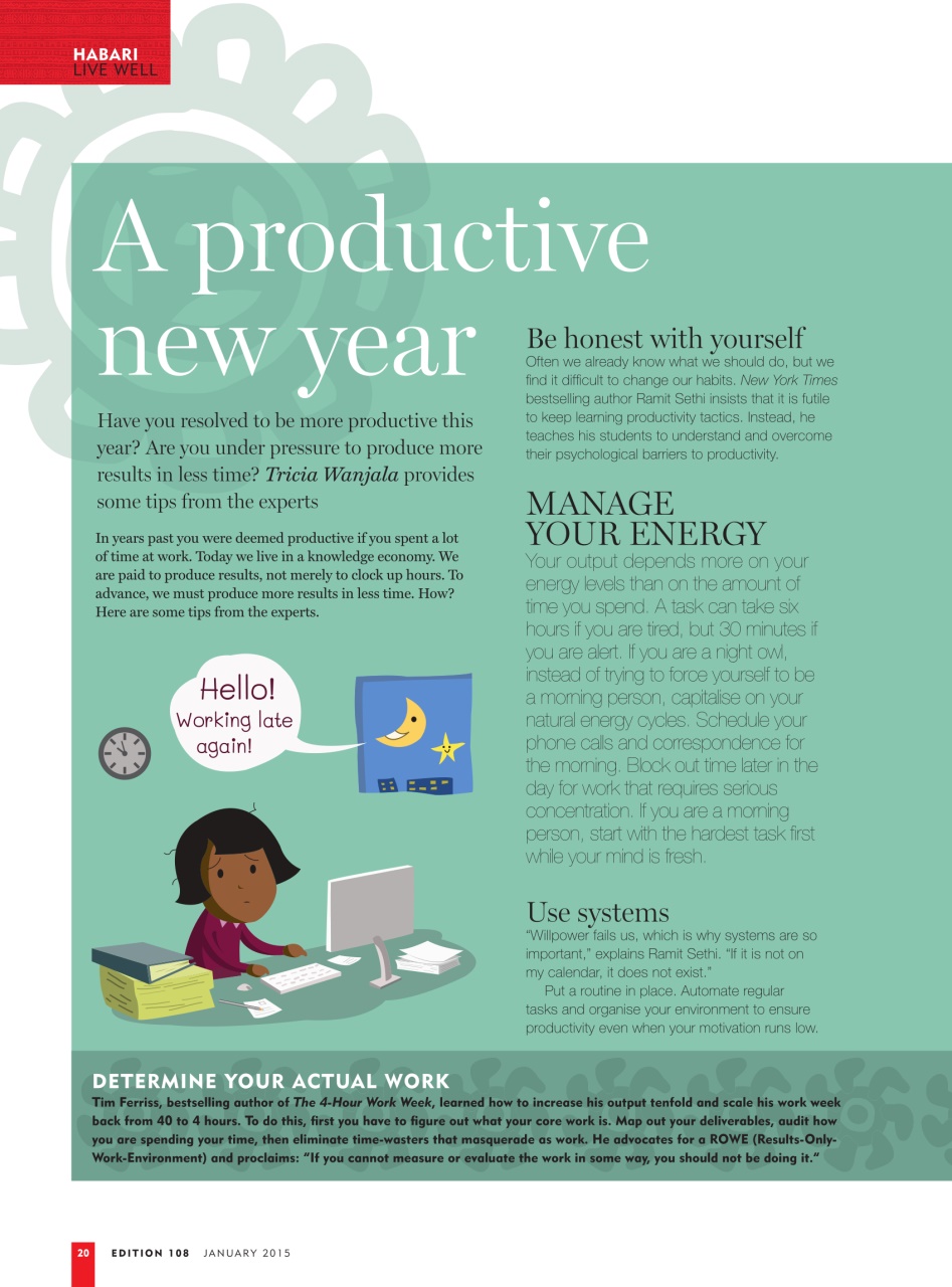 MSAFIRI – Kenya Airways Inflight Preview Pages