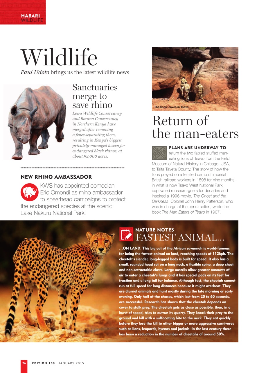 MSAFIRI – Kenya Airways Inflight Preview Pages