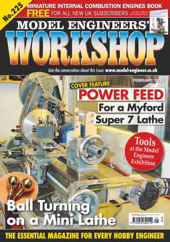 Model Engineer & Workshop Magazine issue February 2015