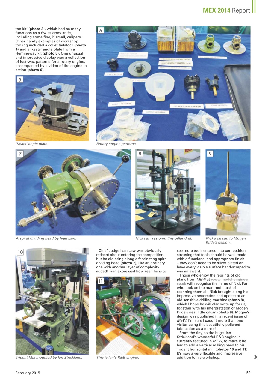 Model Engineer & Workshop Magazine Preview Pages