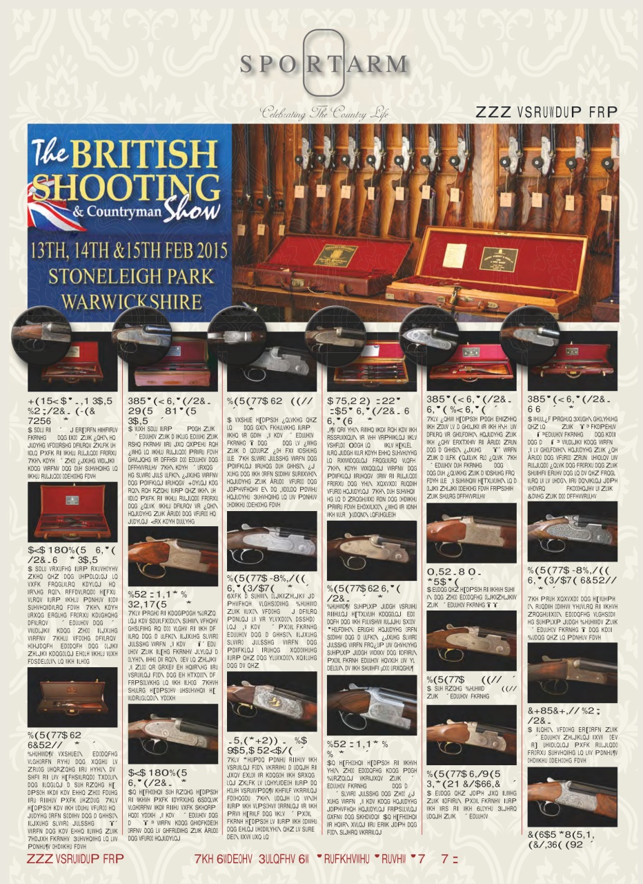 Shooting Times & Country Preview Pages