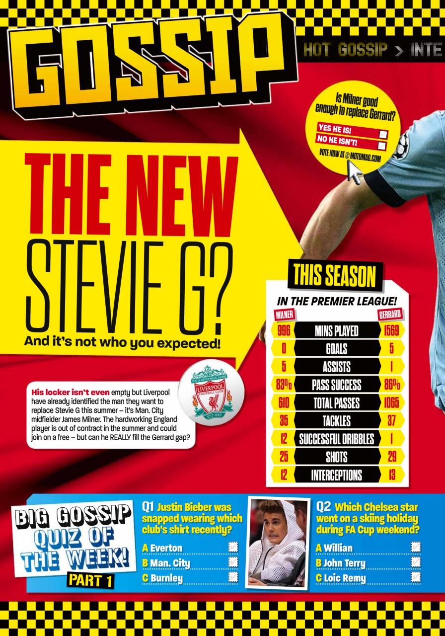 Match of the Day Preview Pages