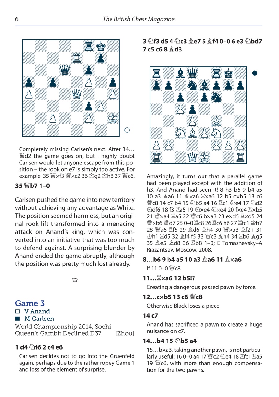 British Chess Magazine Preview Pages