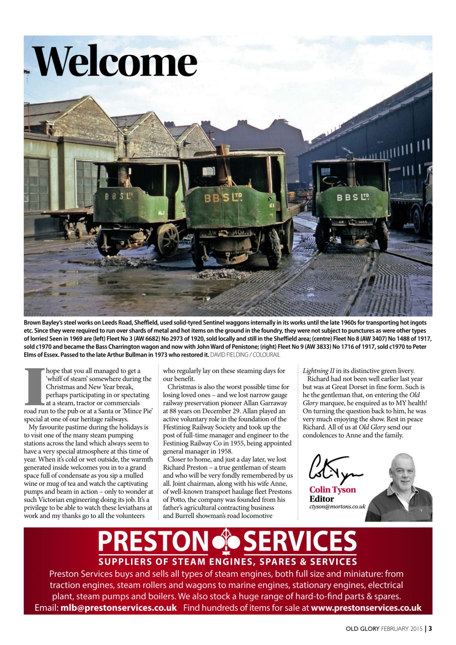 Old Glory Magazine Preview Pages