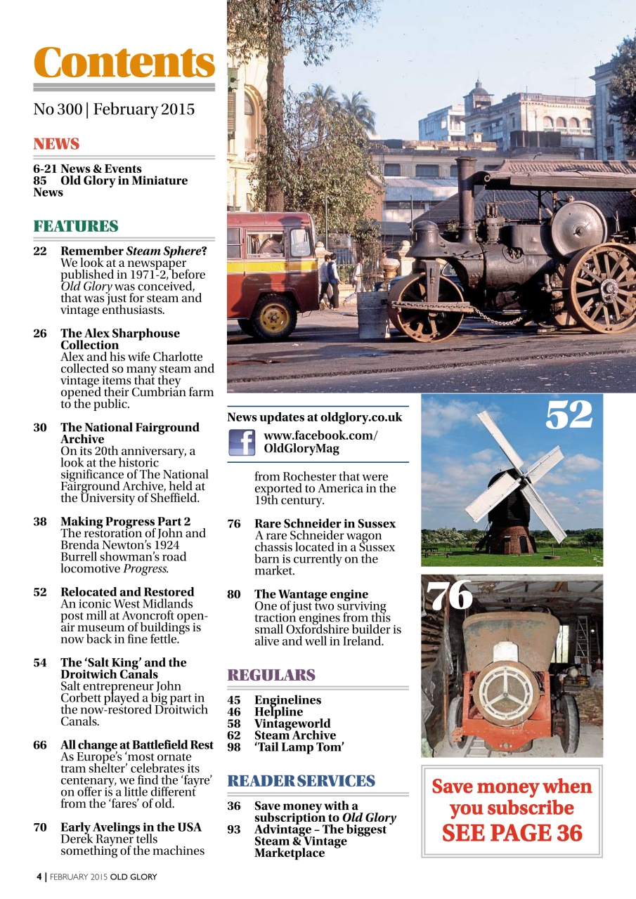 Old Glory Magazine Preview Pages