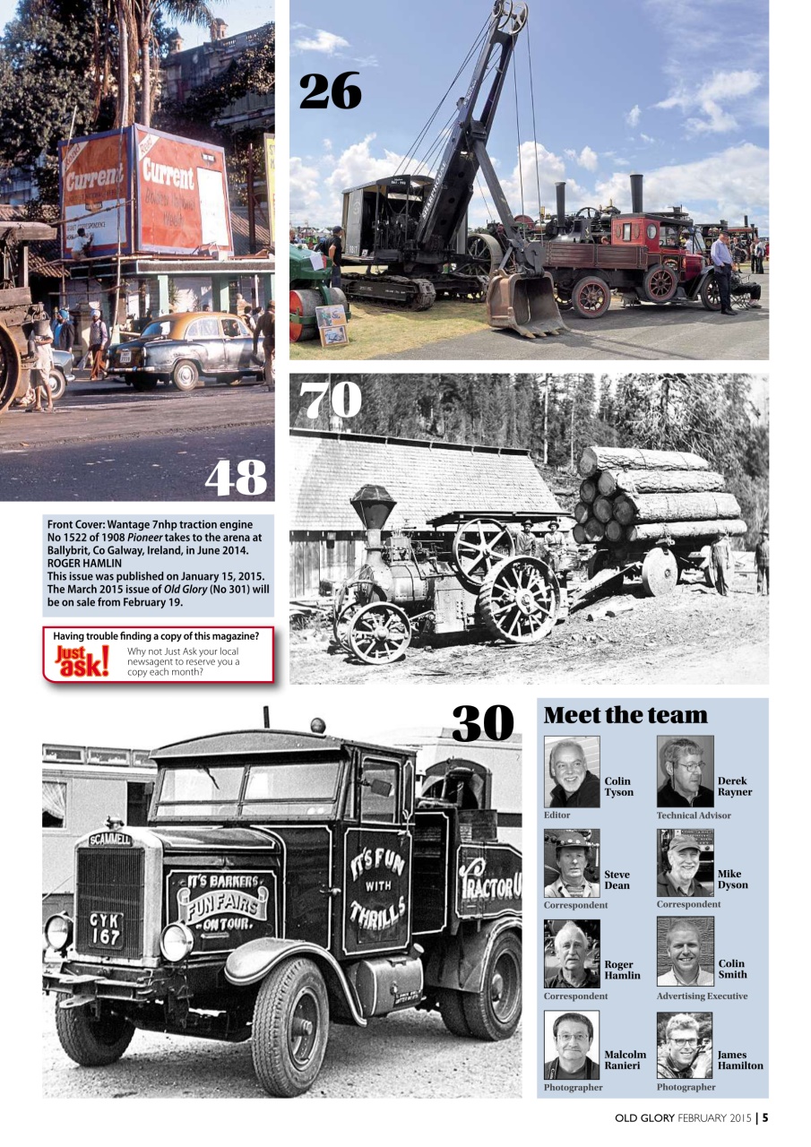 Old Glory Magazine Preview Pages