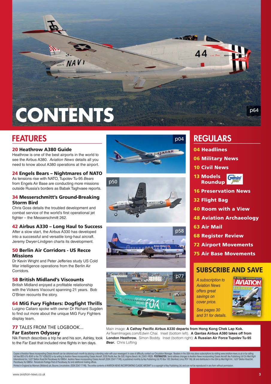 Aviation News Preview Pages