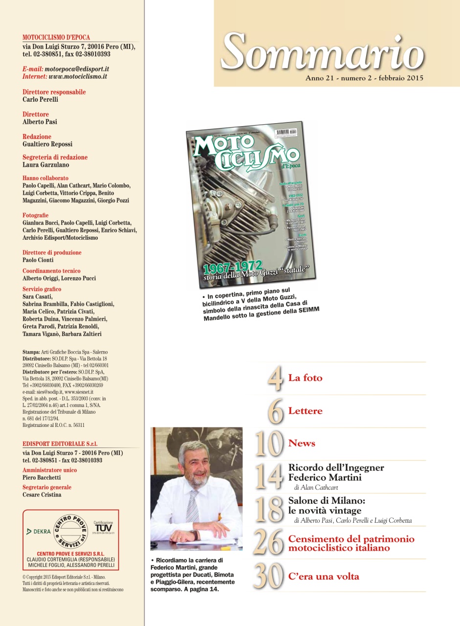 Motociclismo d'Epoca Preview Pages