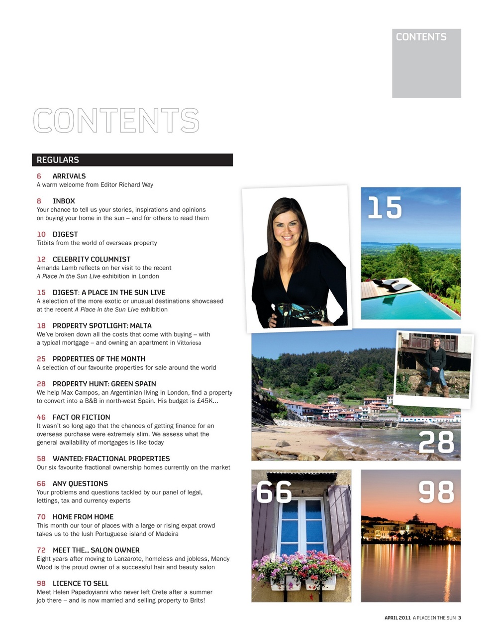 A Place in the Sun Magazine Preview Pages