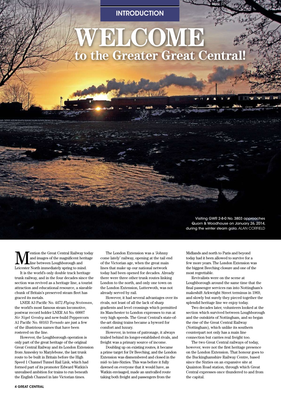 Heritage Railway Preview Pages