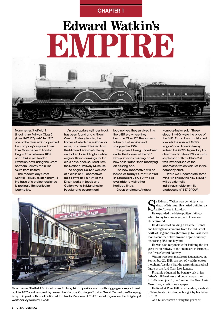 Railway Magazine Preview Pages