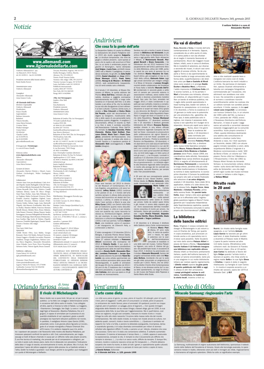 Il Giornale Dell’Arte Preview Pages