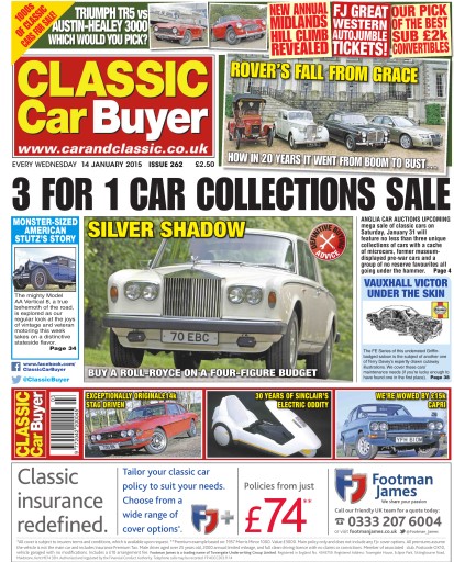 Classic Car Buyer issue 