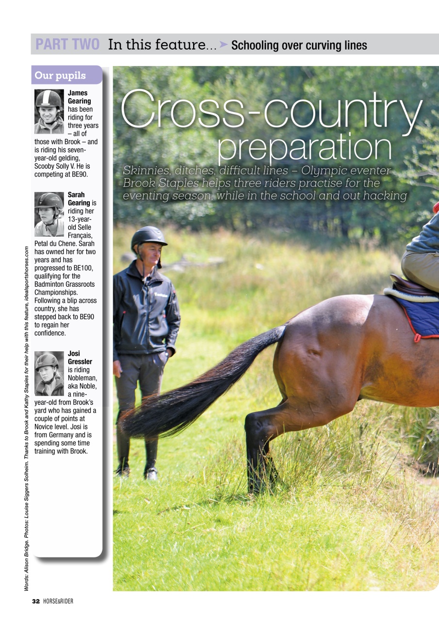 Horse&Rider Magazine - UK equestrian magazine for Horse and Rider Preview Pages