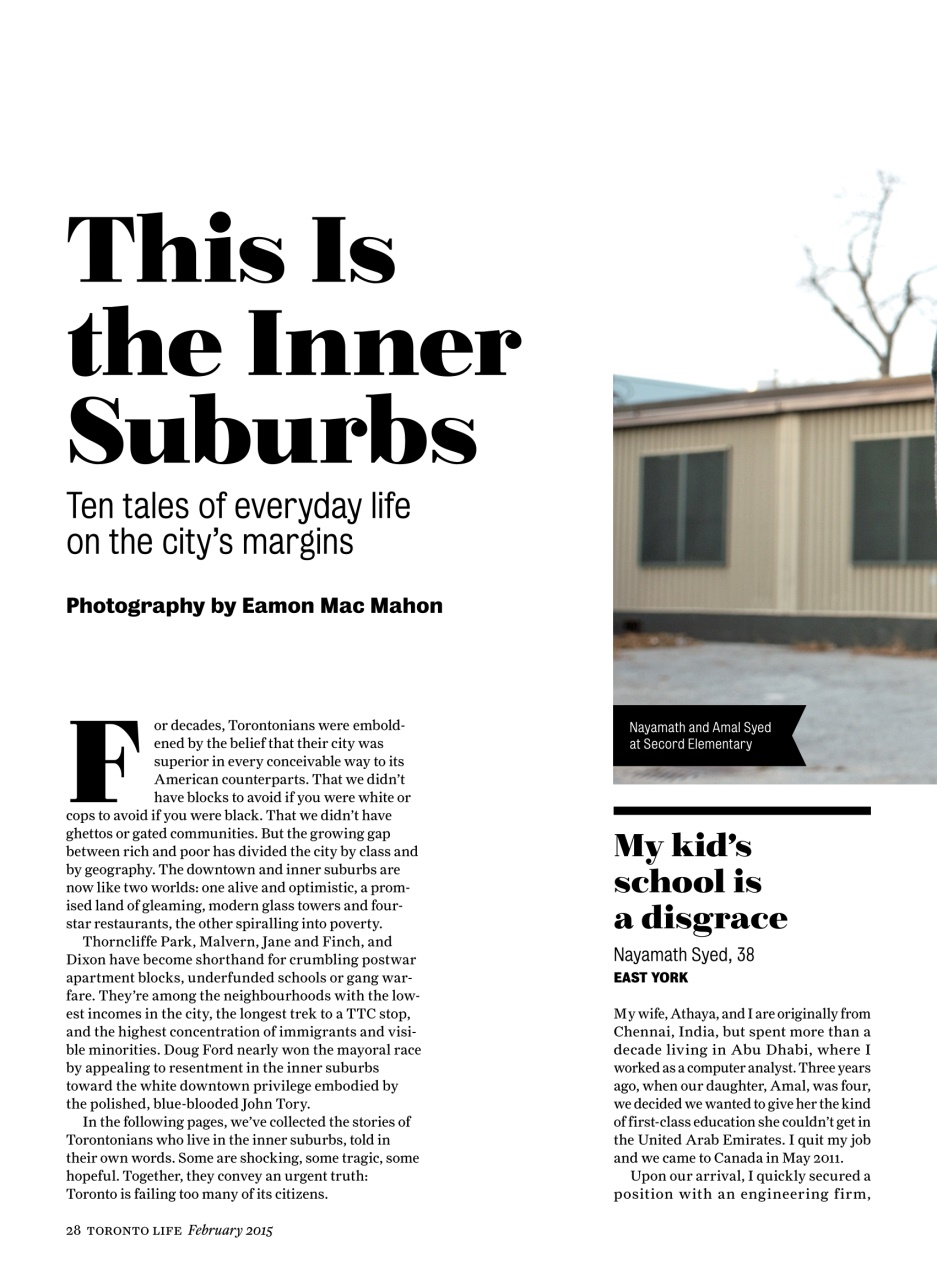 Toronto Life Preview Pages