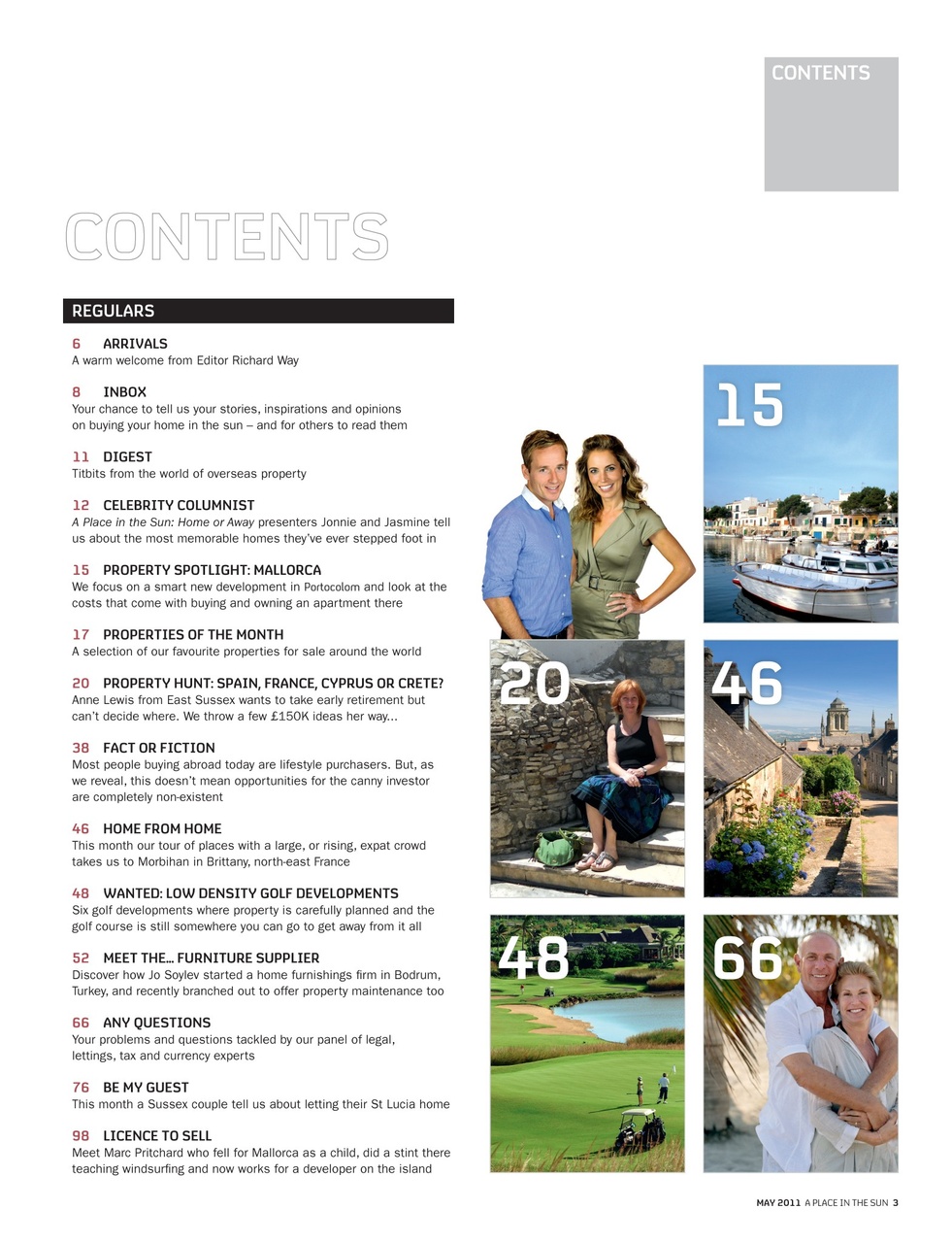 A Place in the Sun Magazine Preview Pages