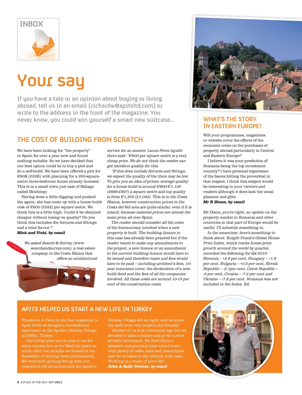 A Place in the Sun Magazine Preview Pages