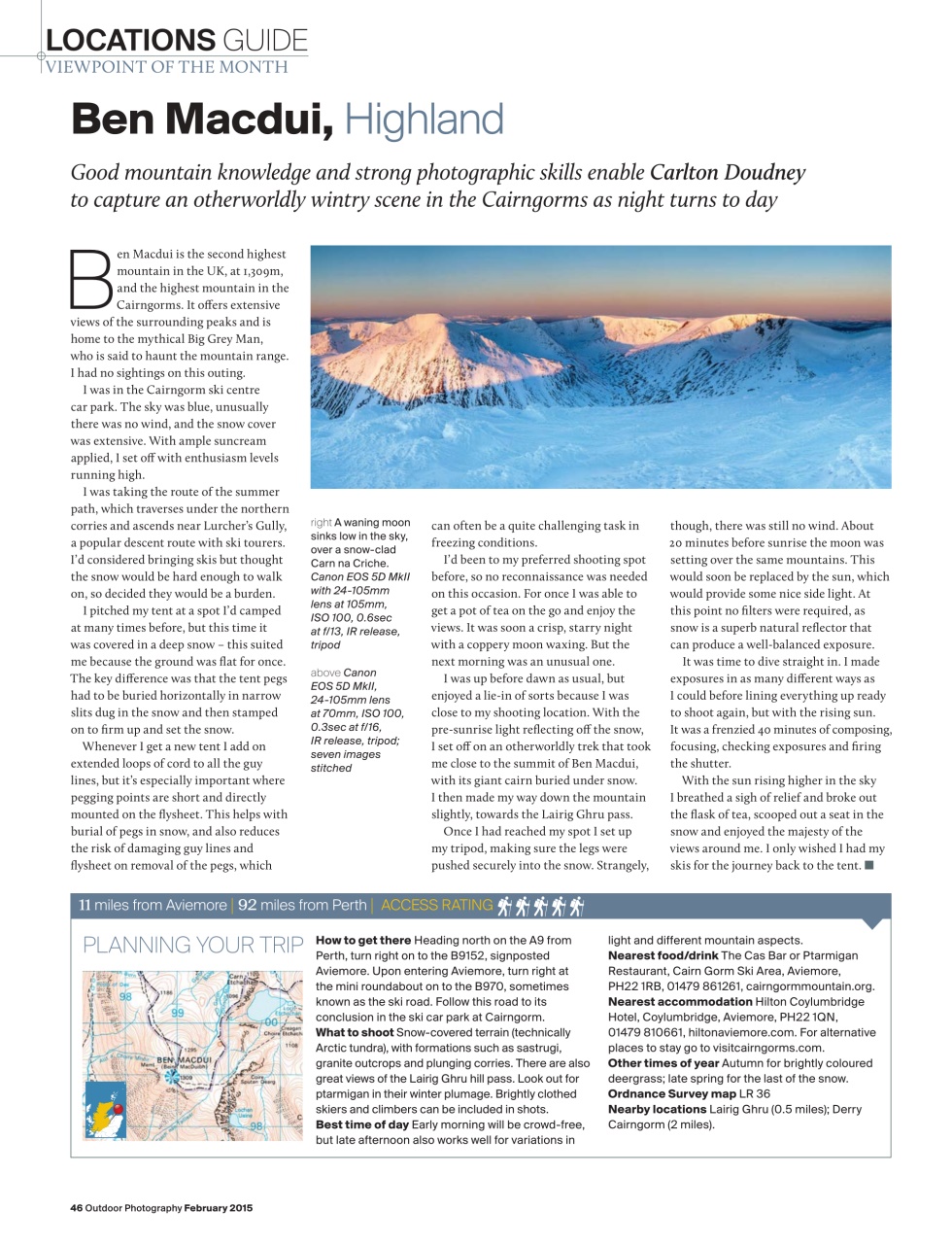 Outdoor Photography Preview Pages