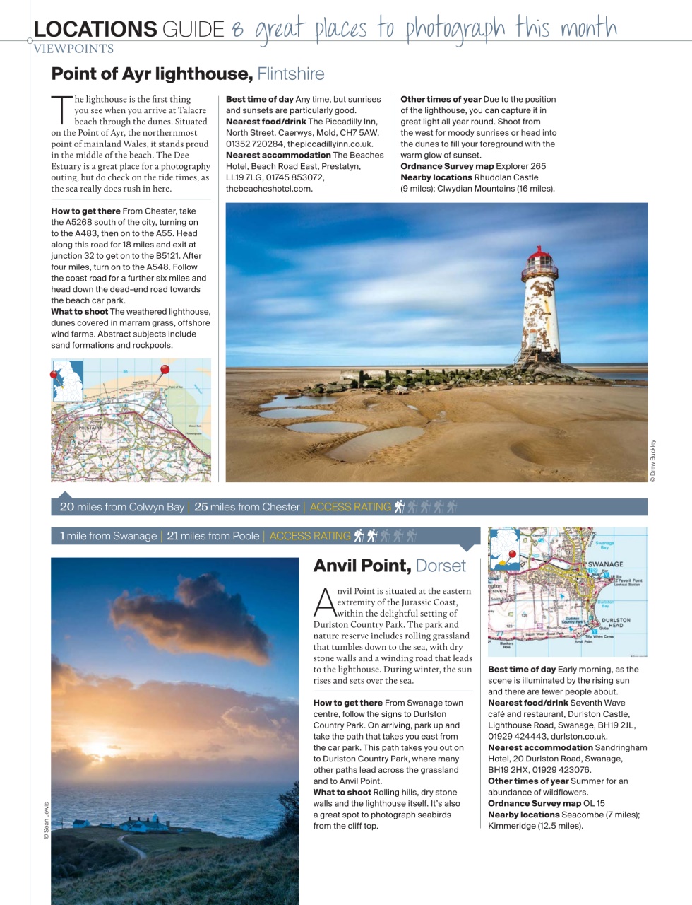 Outdoor Photography Preview Pages