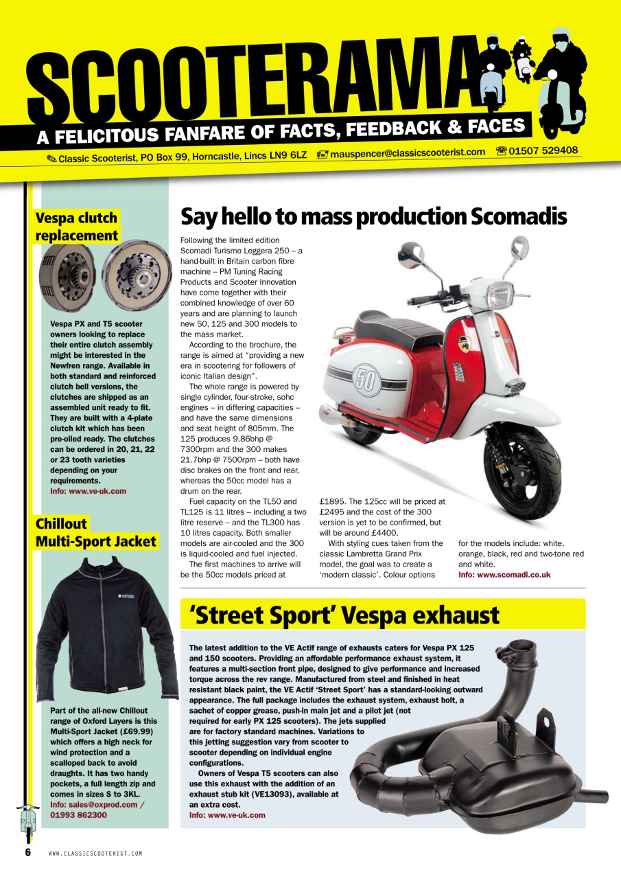Classic Scooterist Preview Pages
