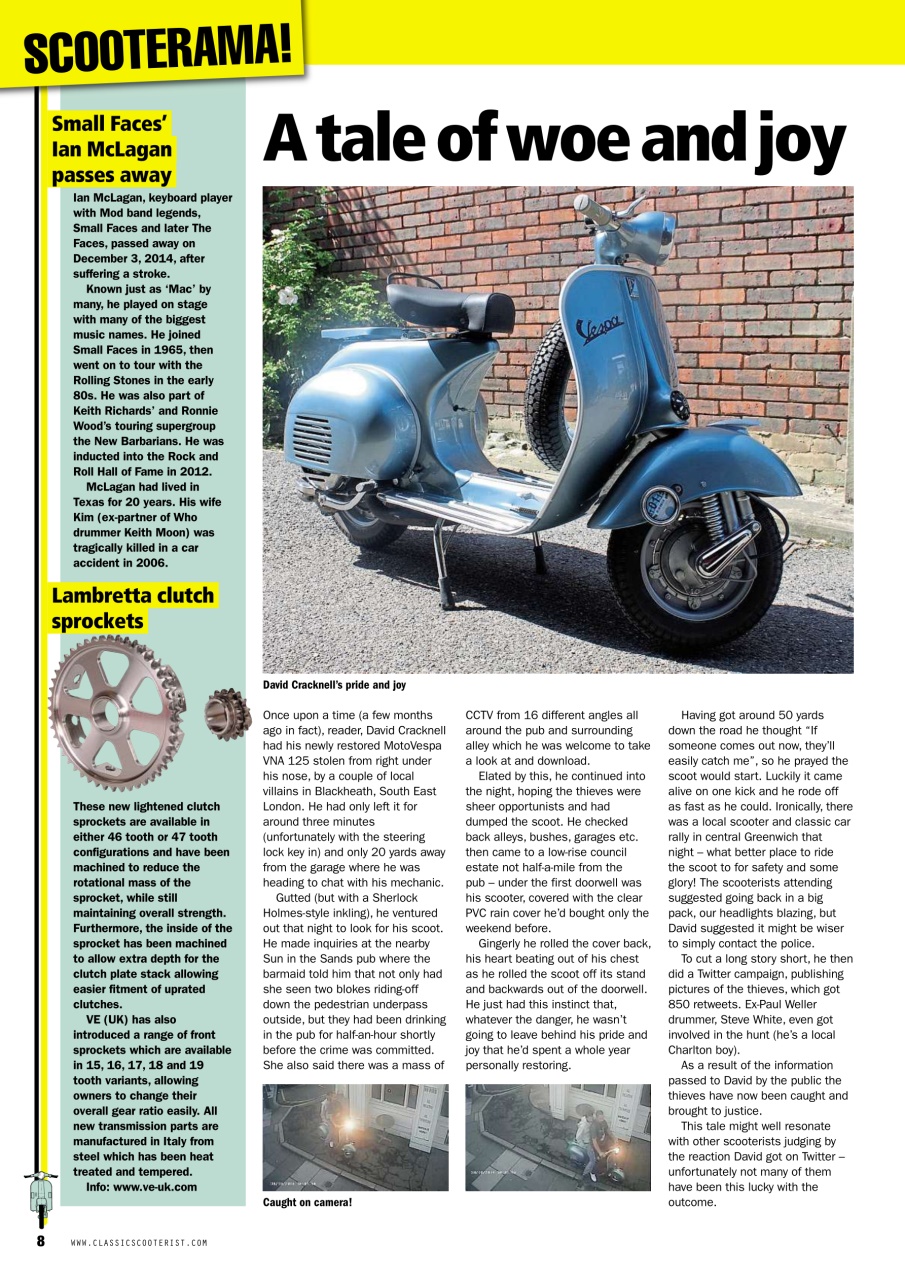 Classic Scooterist Preview Pages