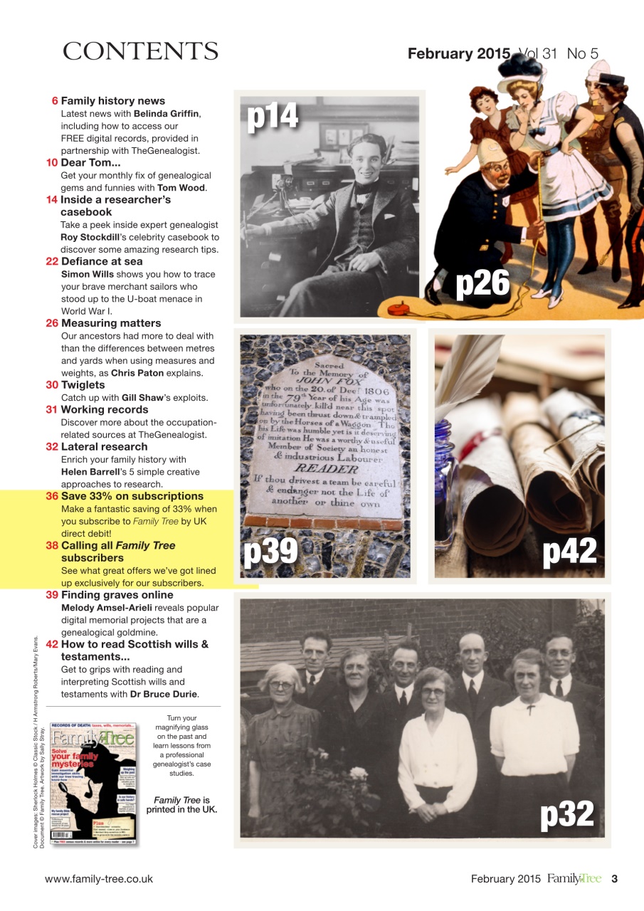 Family Tree Preview Pages