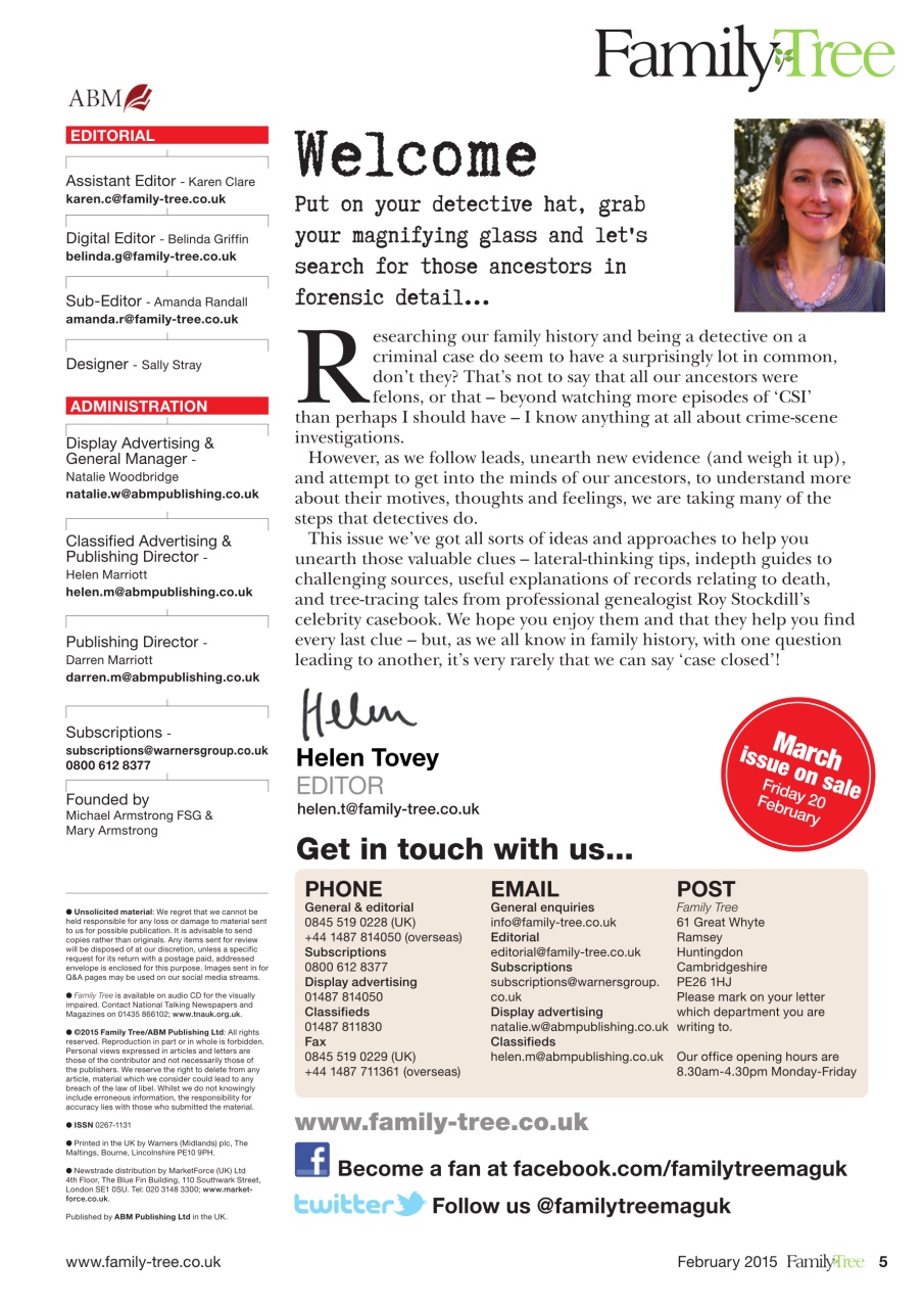 Family Tree Preview Pages