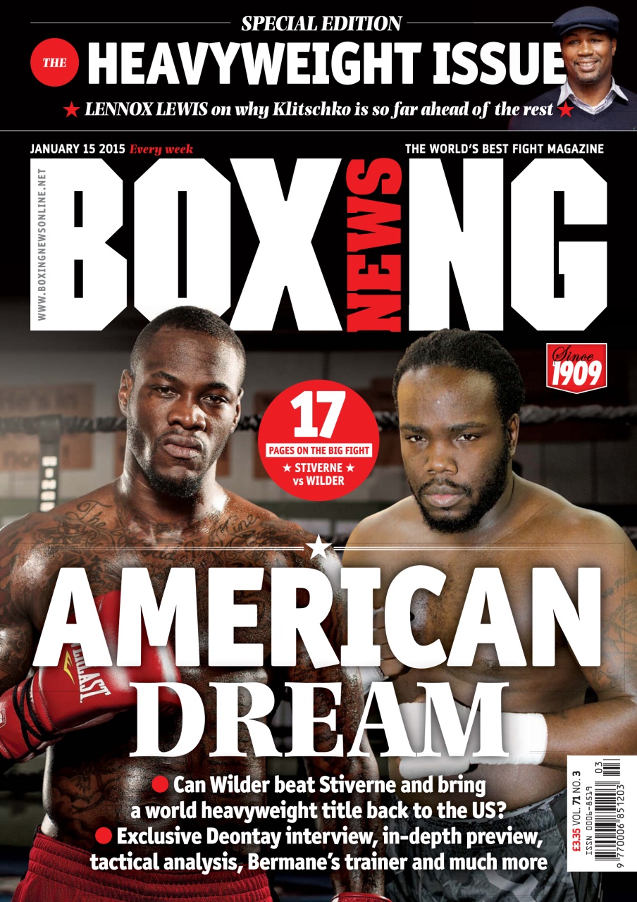 Boxing News Preview Pages