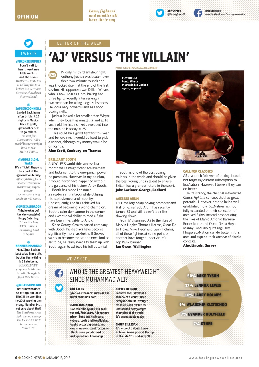 Boxing News Preview Pages