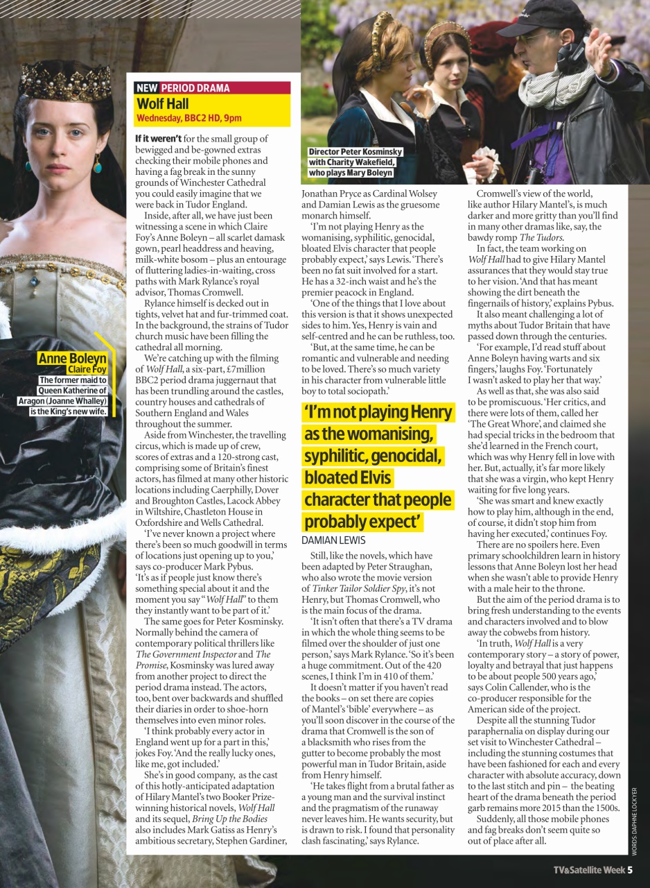 TV & Satellite Week Preview Pages