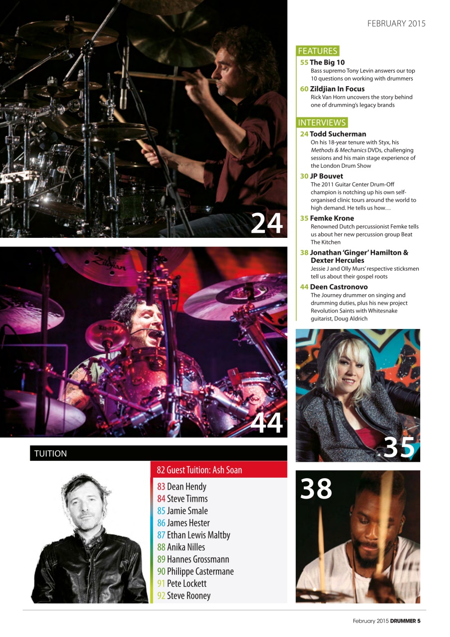 iDrum magazine: Never miss a beat Preview Pages