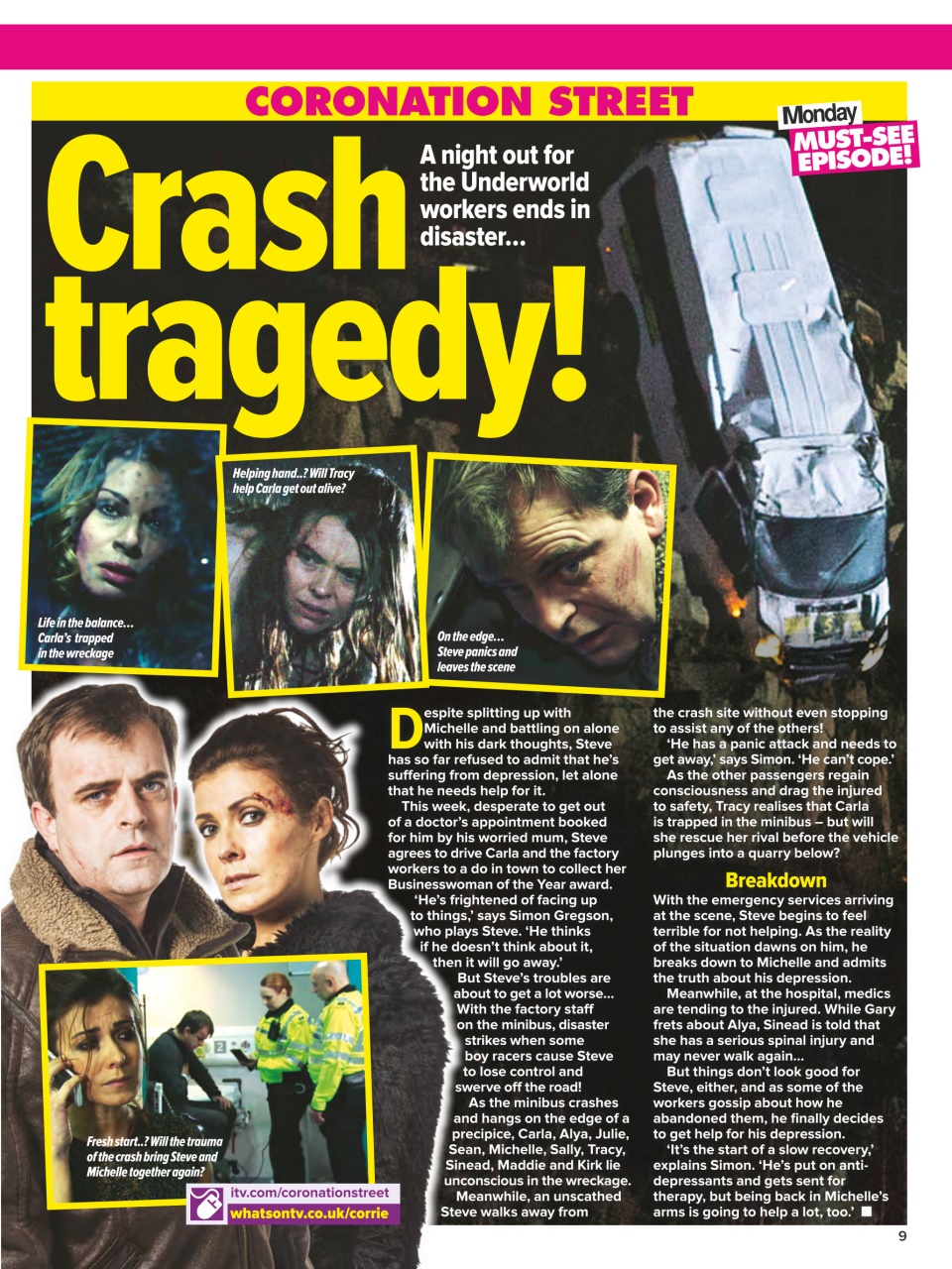 What's on TV Preview Pages