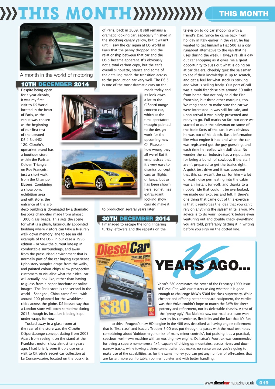 Diesel&EcoCar Magazine Preview Pages
