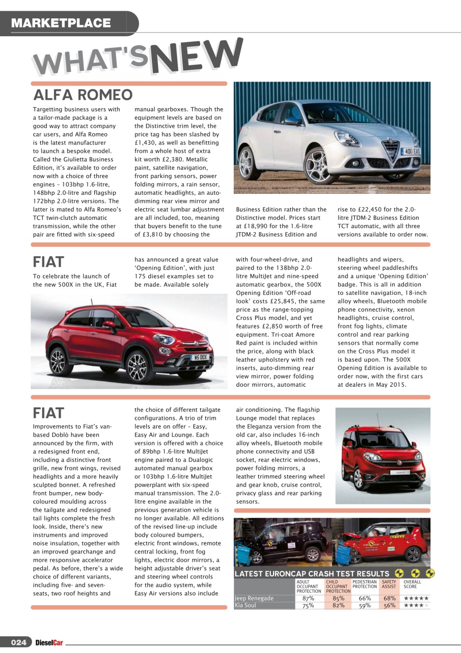 Diesel&EcoCar Magazine Preview Pages