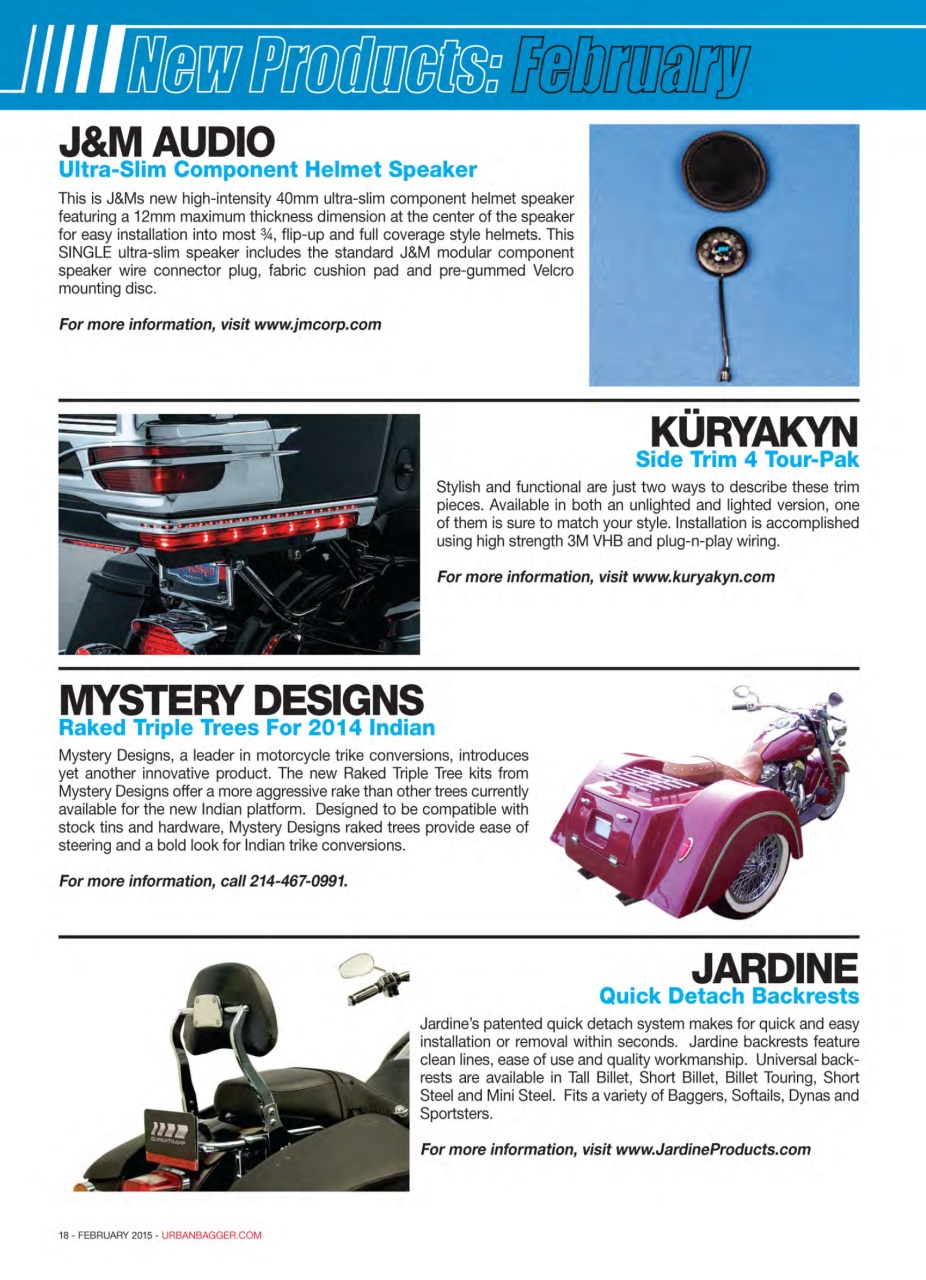 Urban Bagger Preview Pages