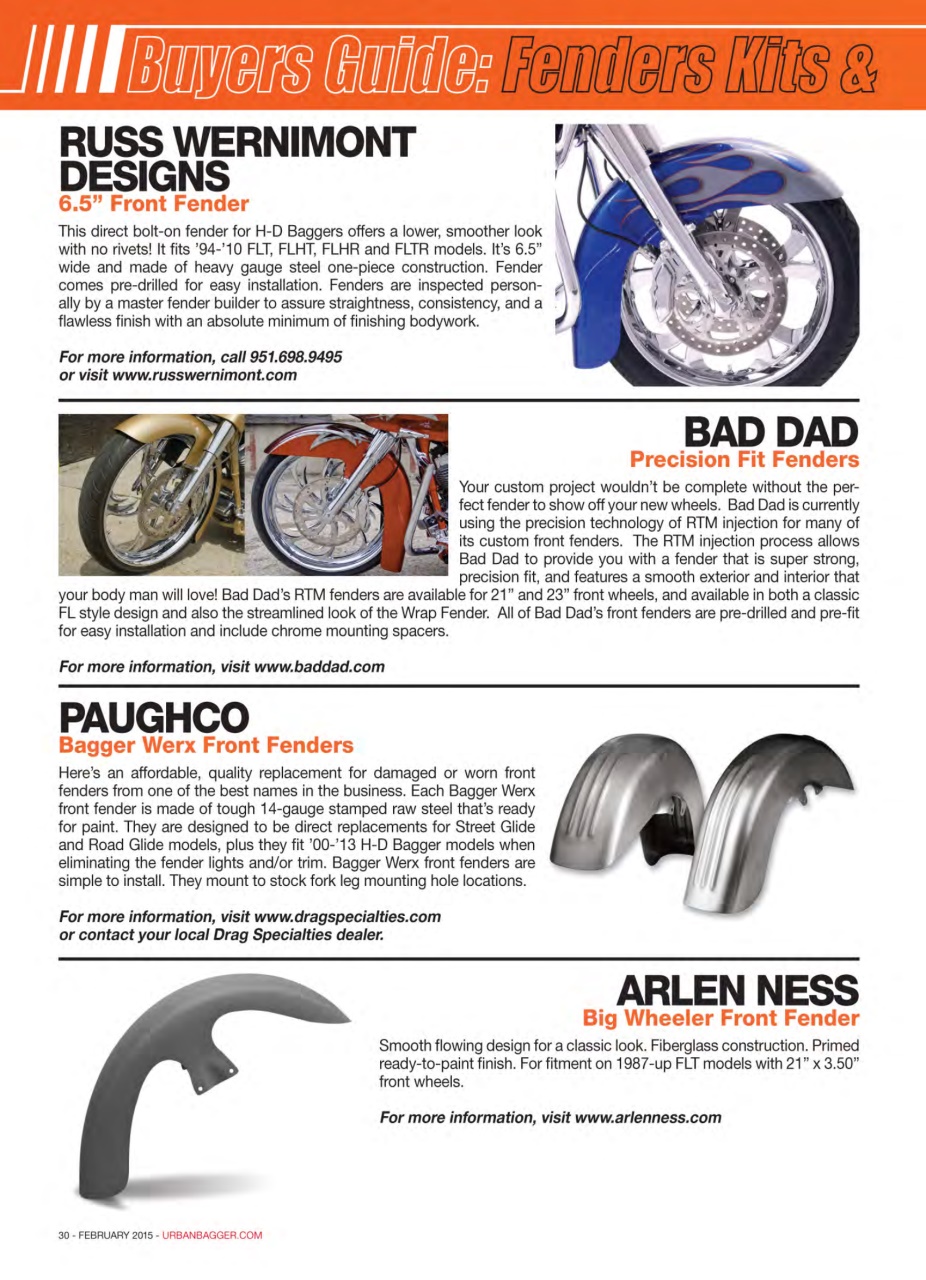 Urban Bagger Preview Pages