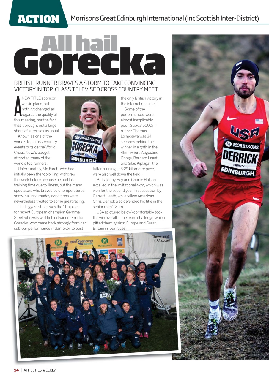 AW – Athletics Weekly Magazine Preview Pages