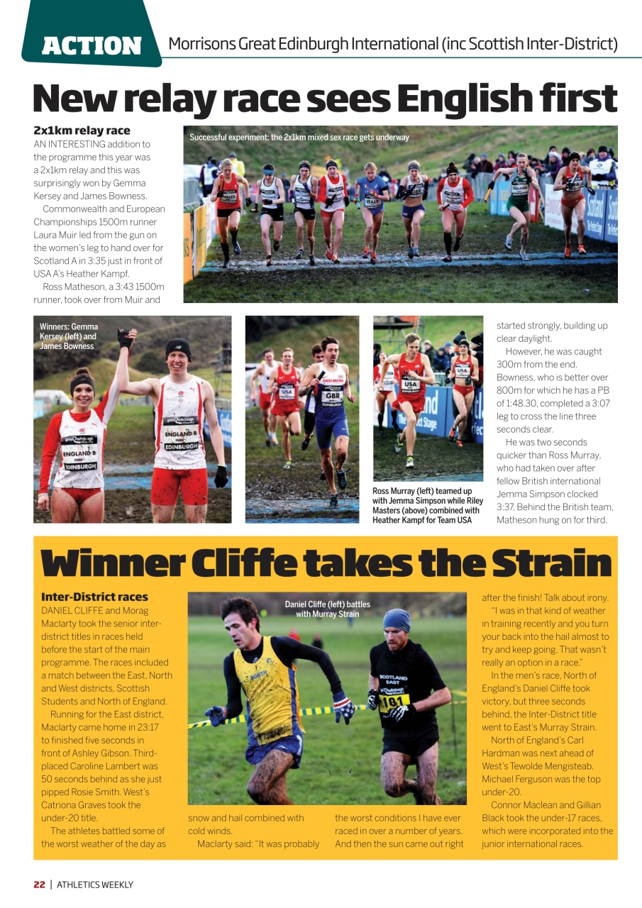 AW – Athletics Weekly Magazine Preview Pages