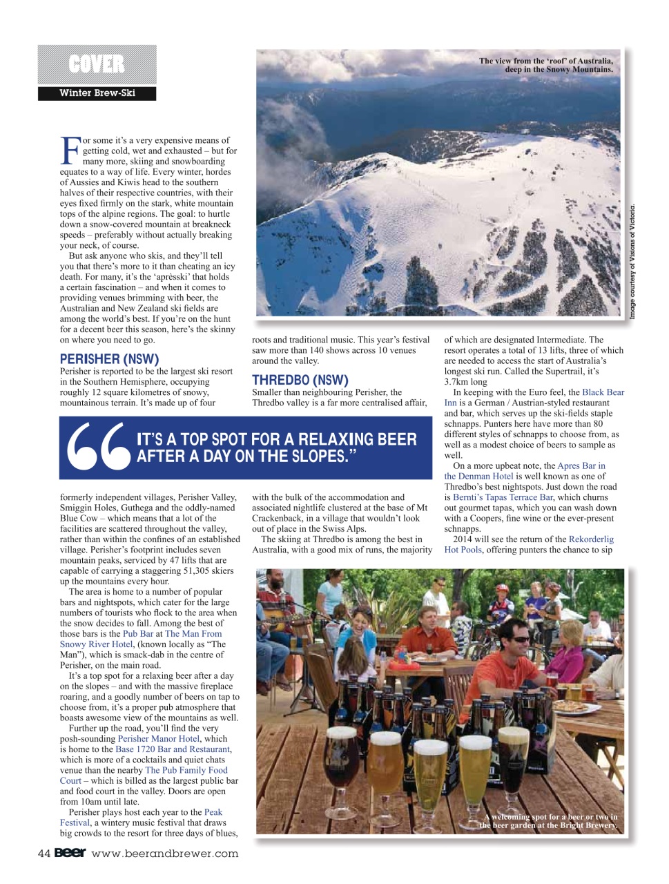 Beer and Brewer Preview Pages