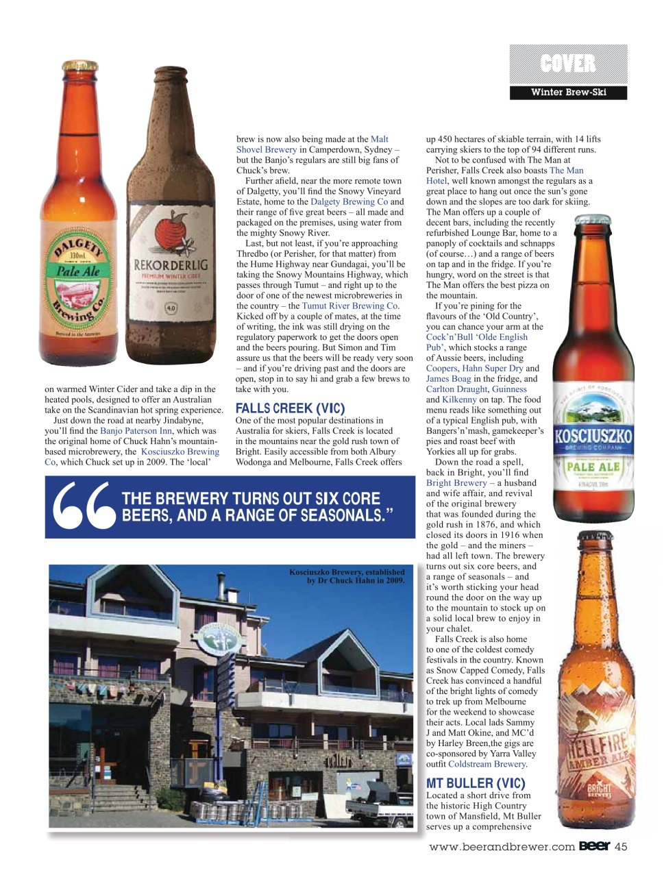 Beer and Brewer Preview Pages