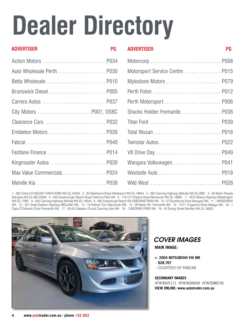 AutoTrader Preview Pages