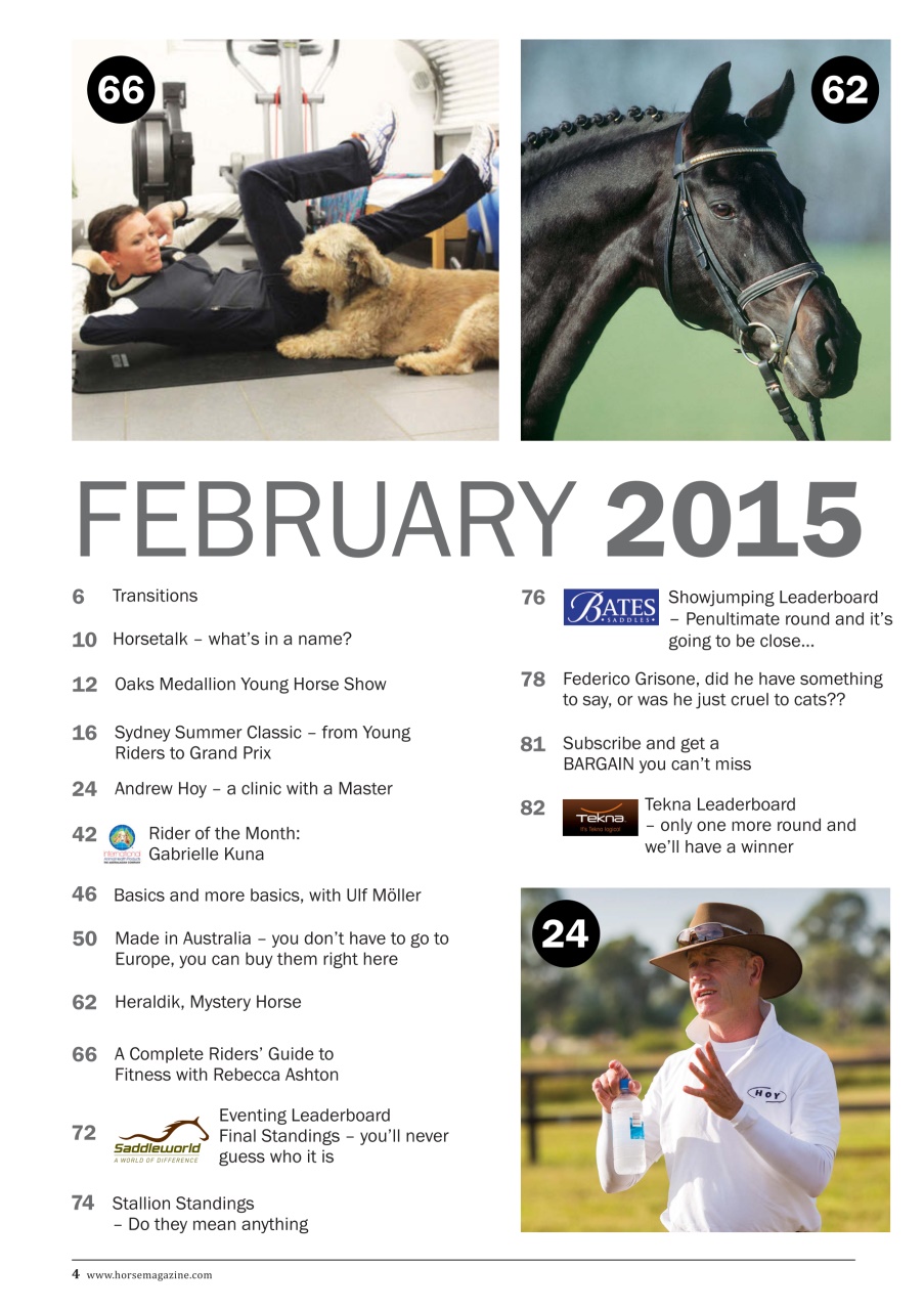 The Horse Magazine Preview Pages